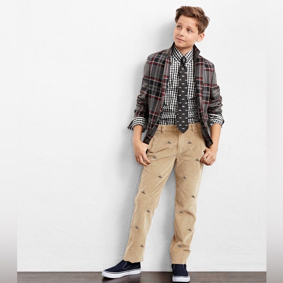 NEW Brooks Brothers Two-Button Plaid 100% Wool Suit Jacket Size 10